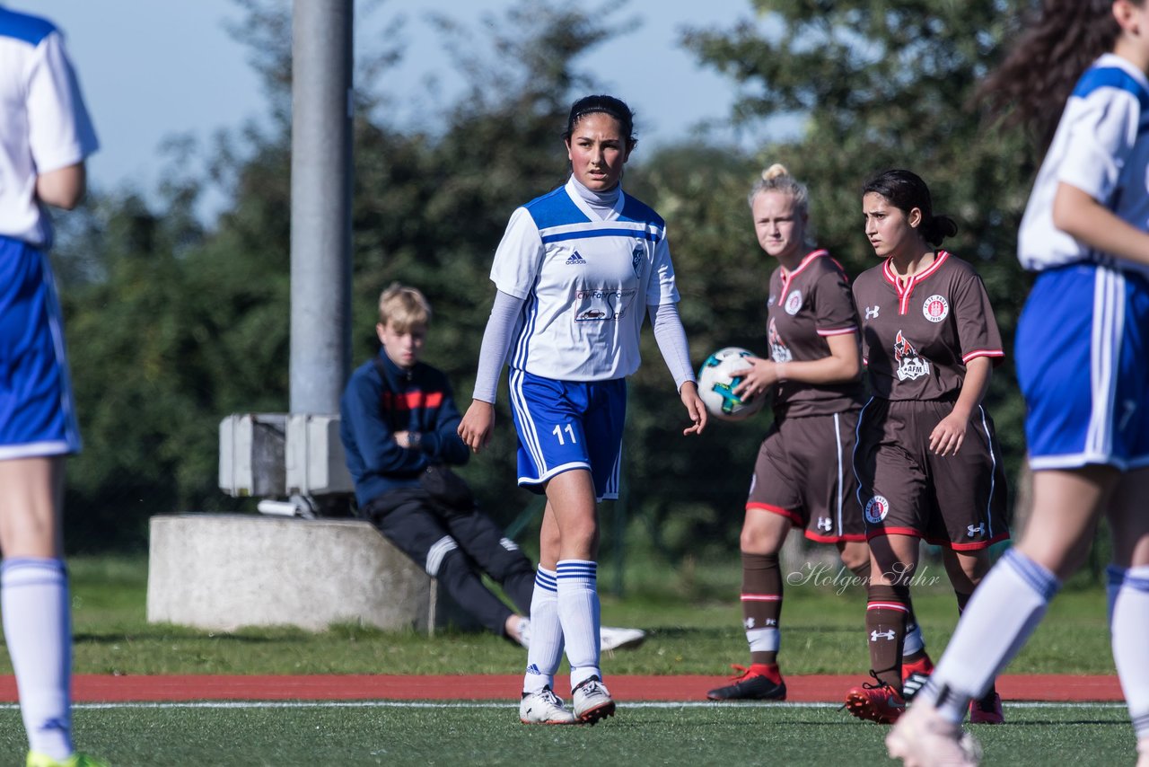 Bild 157 - B-Juniorinnen Ellerau - St.Pauli : Ergebnis: 1:5